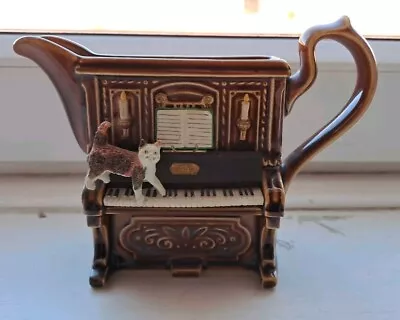 Buy Vintage Park Rose Creamer Jug Cat & Piano Collector's Jug • 4.50£