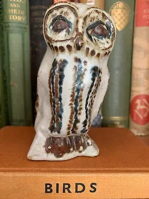 Buy Vintage Studio Pottery Owl Figure Retro Owl 11 Cm H • 9.99£