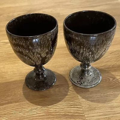 Buy Pair If Woburn Pottery Goblets • 10£