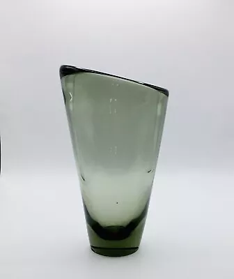 Buy Vintage Holmegaard Per Lutken Signed Glass Vase • 34.99£