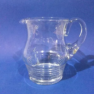 Buy Vintage Crystal Glass Water / Juice Jug  Hand Blown 2 Pint • 19.95£