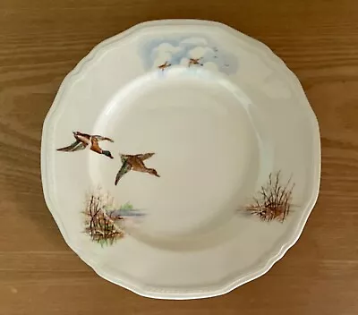 Buy Alfred  Meakin, England Wildfowl Plate.  Diameter 8 Inches.  Small Chip Under • 2£