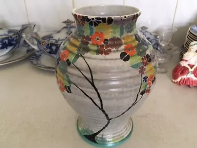 Buy Vintage Carlton Ware Vase Art Deco 1940’s Hand Decorated 10 Inches High • 35£