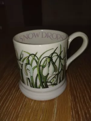 Buy Very Pretty Emma Bridgewater Snowdrops Half Pint Mug Flowers Series  • 9.99£