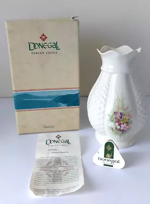 Buy Donegal Irish Parian China Vase  8010 IRISH FLORA VASE   Rare -New In Box • 12.99£