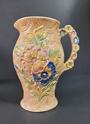 Buy ARTHUR WOOD Art Deco Jug  Wild Flower 1930s • 5£