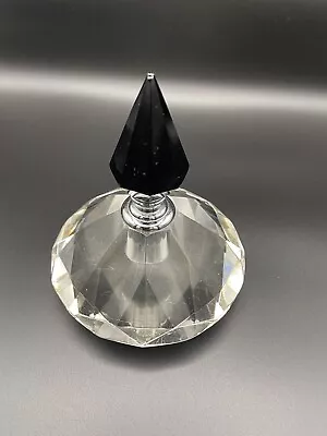 Buy Art Deco Vintage Cut Glass Perfume Bottle & Stopper • 15£
