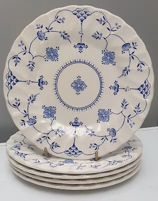 Buy 5 X Vintage MYOTT FINLANDIA Blue & White Floral Side Plates 17cm ~ England  • 19.99£