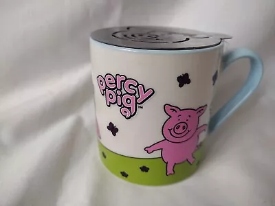 Buy Marks & Spencer M&S Percy Pig Mug With Metal Stencil UNUSED • 9.95£