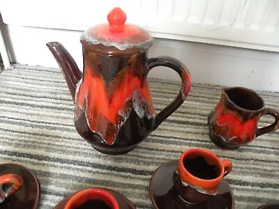 Buy Vintage French Vallauris Coffee Set, • 200£