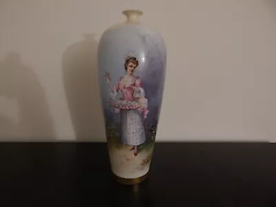 Buy Antique Vase 1900-1932 By Wm. Guerin Co. Limoges France Excellent Condition • 93.35£