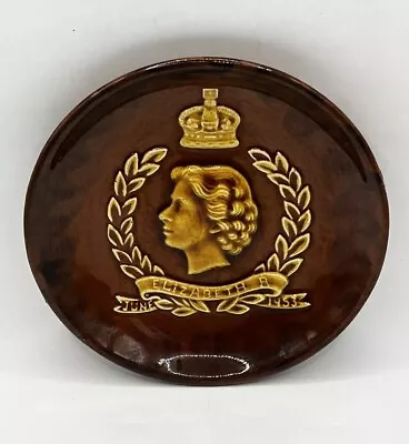 Buy Queen Elizabeth II Ceramic Coronation Decorative  Approximately 5.5” Diameter • 14£