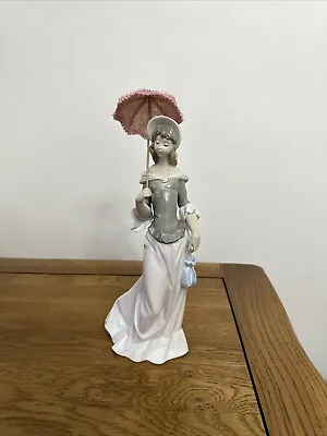 Buy Lladro A Sunny Day Porcelain Lady W Lace Parasol Figurine ￼￼￼Excellent ￼￼￼ ￼ • 69.99£