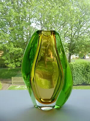 Buy Vintage Czech Bohemian Art Glass Romana Vase By Hana Machovska For Mstisov #1 • 55£