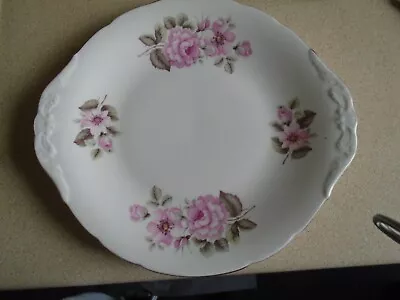 Buy Vintage QUEEN ANNE ENGLISH BONE CHINA 10  CAKE PLATE • 1.75£