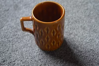 Buy Vintage - Eastgate - No 772 - Brown -Diamond Design - Coffee Mug • 9.99£