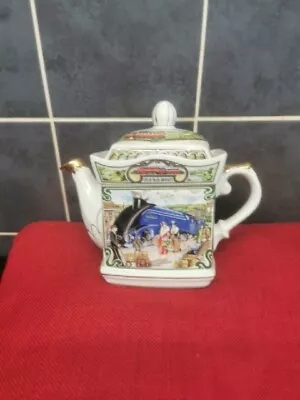 Buy Vintage 1960s Sadler English Bone China Teapot - Golden Age Of Travel • 45£