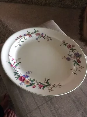 Buy VINTAGE WEDGWOOD OF ETRURIA & BARLASTON LARGE 15x12” ASHETTE IN FLOWER PATTERN • 5£