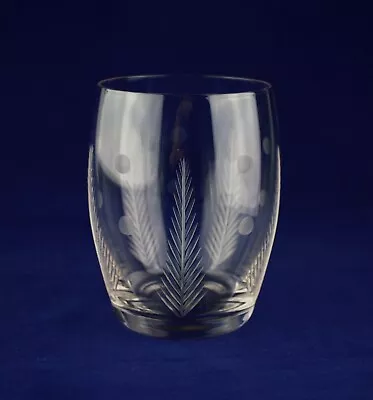 Buy Stuart Crystal  WOODCHESTER SPOT  Whiskey Glass / Tumbler - 9.cms (3-3/4 ) Tall • 19.50£