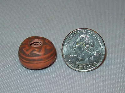 Buy Old Antique Vtg C 1940s Miniature Native American Hopi Indian Pueblo Pottery Pot • 47.70£