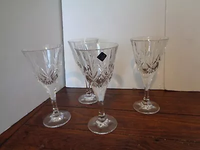 Buy Sabichi Bohemia 24% Lead Crystal Large Wine Glasses X 4 • 22.99£