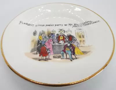 Buy Vintage Sanderson & Young Dickens Series Ware Martin Chuzzlewit Small Plate • 5.95£