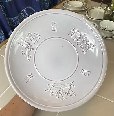 Buy Antique Royal Copenhagen Porcelain RCP Denmark Plater Charger 12” RARE Signature • 46.59£