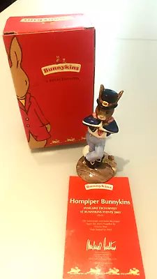 Buy Royal Doulton Bunnykins Hornpiper Figure DB261 • 5.99£