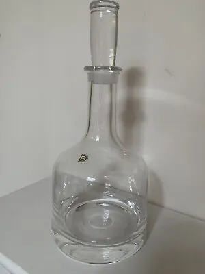 Buy Vintage Dartington Glass Decanter By Frank Thrower - 1968-1980 Original Stopper • 15.99£