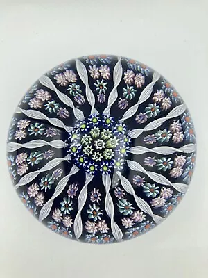 Buy Perthshire Millefiori Twisted Cane Spoke Paperweight  + Label 7cm Beautiful • 25£