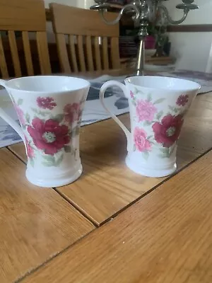 Buy 2 Laura Ashley Tea Coffee Mugs • 13.50£