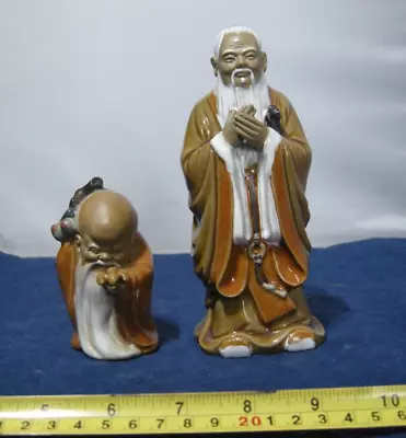 Buy Vintage Oriental Pottery Religous Figures • 10£