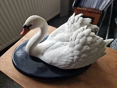 Buy Franklin Mint The Royal Swan By Ronald Van Ruyckevelt 1986 Fine Bisque Porcelain • 10£