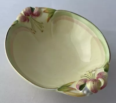 Buy Royal Winton Lillies Dish Yellow Colour. Lovely Piece Ex Cond • 15£