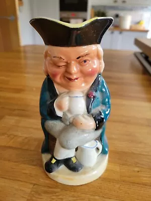 Buy Burlington Ware Vintage Jug - Porcelain Character  The Winker  Design • 10£