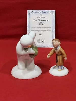 Buy Royal Doulton Figurines The Snowman & James Limited Edition Decoration Boxed • 96.99£