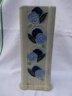 Buy Antique Hand Painted Royal Doulton Lambeth Four Sided Stoneware Vase . M2553 • 24.99£