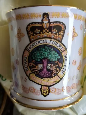 Buy Royal Horticultural Society Bi-centenary Fine Bone China Mug 1804-2004 • 5£