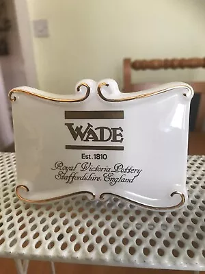 Buy Wade China Pottery Display /Advertising Sign - Free Standing-Excellent Condition • 5£