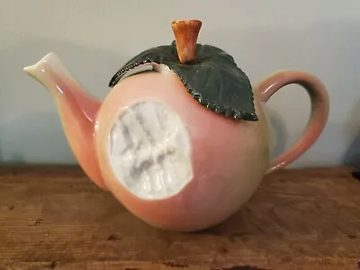 Buy Paul Cardew Teapot Sunshine Ceramics Apple With A Bite Teapot  • 10£