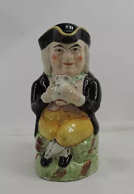 Buy Antique Staffordshire Pottery Toby Jug Large 22cm - Thames Hospice • 15£