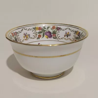 Buy Vintage Hammersley Dresden Sprays Floral & Gold Sugar Bowl • 15£