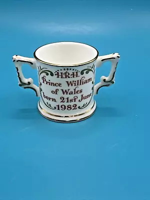 Buy Royal Crown Derby Prince William Born 1982 Derby Posies Miniature Loving Cup   • 9.99£