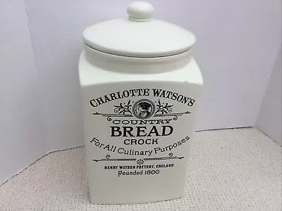 Buy Charlotte Watson’s Country Bread Crock By Henry Watson Pottery England • 25£