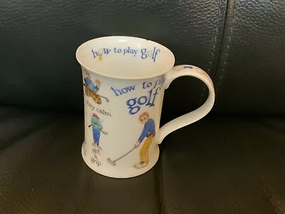 Buy Dunoon How To Play Golf Mug Design By Cherry Denman • 7.50£