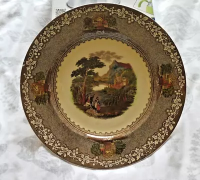 Buy Royal Staffordshire Pottery England Vintage Jenny Lind 1795 10  Dinner Plate • 9.99£