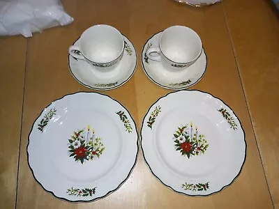 Buy Vintage Royal Tudor Poinsettia Grindley Of Stoke Tableware X 6 Rare Items  • 15£