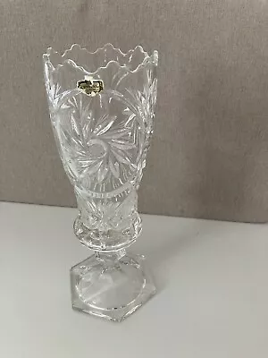 Buy 29cm Lead Crystal Trophy Vase • 10£