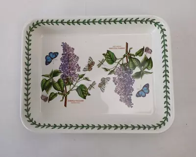Buy Rare Portmeirion Botanic Garden  Garden Lilac  Large Rectangular  Baking Dish • 40£