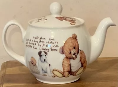 Buy The English Tea Collection Lost Bear Teddy Teapot Roy Kirkham Fine Bone China • 19.99£